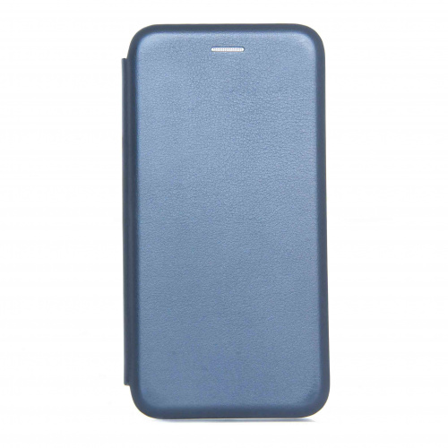 фото товару Чохол-книжка Premium Leather Case Ulefone Note 8/Note 8P dark blue (тех.пак)