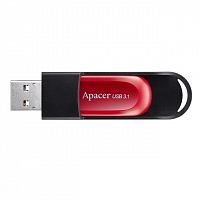 фото товара Apacer USB 64Gb AH25A Gen1 Black USB 3.1