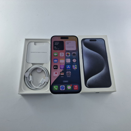 фото товару Apple iPhone 15 Pro 512 GB Blue Titanium
