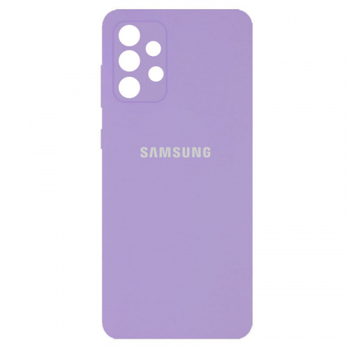 фото товару Накладка Silicone Case High Copy Samsung A52 (2021) A525F Lilac Cream