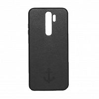 фото товару Накладка Leather Magnet Case Xiaomi Redmi Note 8 Pro Black