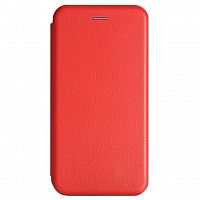 фото товара Чехол-книжка Premium Leather Case Samsung A10/M10 (2019) A105F/M105F red (тех.пак)