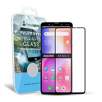 фото товару Захисне скло MakeFuture Xiaomi Mi Mix 3 Full Cover (full glue) Black