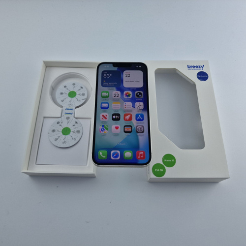 Apple iPhone 13 256 GB Starlight фото товару Apple iPhone 13 256 GB Starlight