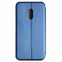 фото товару Чохол-книжка Premium Leather Case Line Xiaomi Redmi 8A blue (тех.пак)