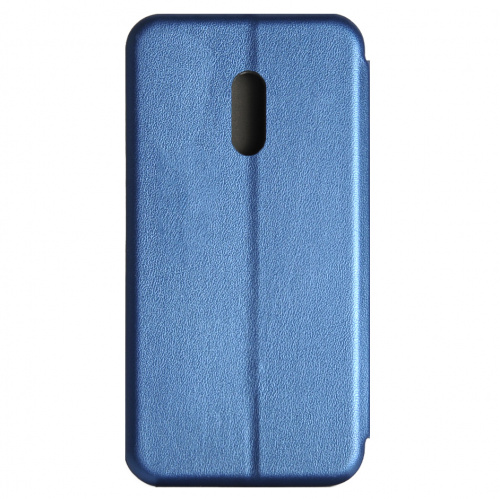 фото товару Чохол-книжка Premium Leather Case Line Xiaomi Redmi 8A blue (тех.пак)