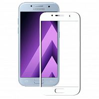 фото товару Захисне скло Samsung A7 (2017) A720F 3D Full Cover White