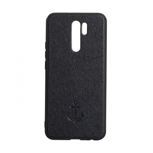 фото товару Накладка Leather Magnet Case Xiaomi Redmi 9 Black