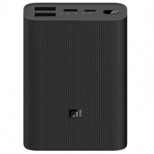 фото товару УМБ Xiaomi Power Bank 3 Ultra Compact Black 10000mAh (BHR4412GL)