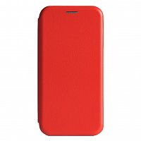 фото товару Чохол-книжка Premium Leather Case Xiaomi Redmi Note 9 red (тех.пак)