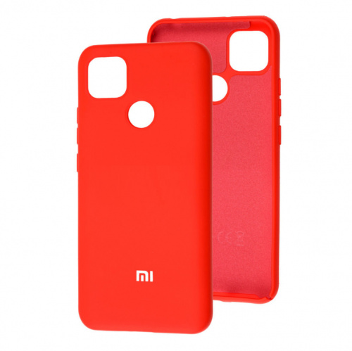 фото товару Накладка Silicone FULL Case High Copy Xiaomi Redmi 9C Red