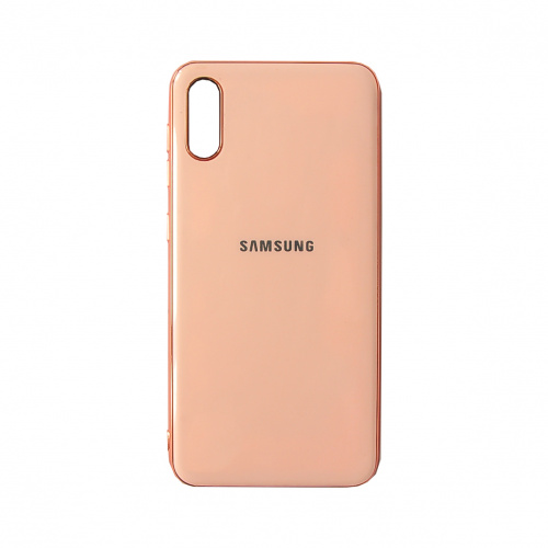 фото товару Накладка Original Silicone Joy touch Samsung A30s/A50 (2019) A307F/A505F Rose gold (тех.пак)