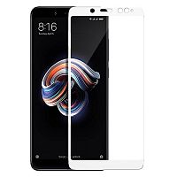 фото товару Защитное стекло MakeFuture Xiaomi Redmi Note 5 Full Cover White