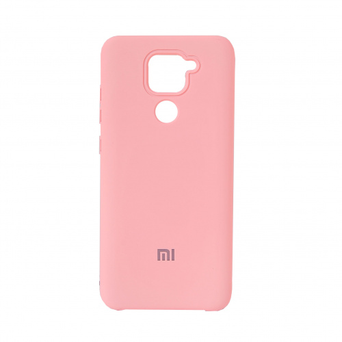 фото товару Накладка Silicone Case High Copy Xiaomi Redmi Note 9 Pink