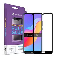 фото товару Захисне скло MakeFuture Honor 8A Full Cover (full glue) Black