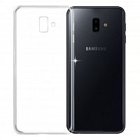 фото товару Накладка Florence силіконова Samsung J6 Plus (2018) J610 (1,2mm) transparent (тех.пак)