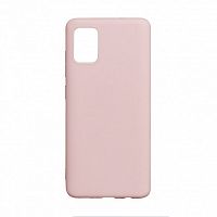 фото товару Накладка силіконова SMTT Samsung A41 (2020) A415F pink