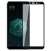 фото товару Захисне скло MakeFuture Xiaomi MiA2 (6X) Full Cover (full glue) Black