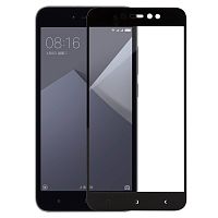 фото товару Захисне скло MakeFuture Xiaomi Redmi 5A Full Cover (full glue) Black