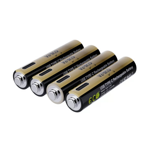 фото товара Ак. Verico Loop Energy PRO AAA USB Type-C 750mAh/1125mWh-1.5V Li-ion 4шт./уп.