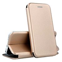 фото товару Чохол-книжка Premium Leather Case NEW Nokia 2.4 gold (тех.пак)