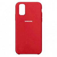 фото товару Накладка Silicone Case High Copy Samsung M21/M30s Red