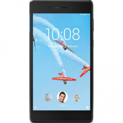 фото товару Планшет Lenovo TAB4 TB-7304F WiFi (ZA300111UA) Black 7", IPS, Quad Core, 1.3Ghz,1Gb/8Gb, 802.11 b/g/n, A-GPS, 2MP/2MP, Android 7.0,