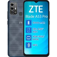 фото товару ZTE Blade A53 pro 4/64GB Blue