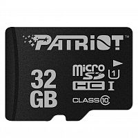фото товару Patriot MicroSDHC 32GB UHS-I (Class 10) LX Series (card only)