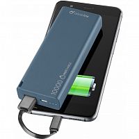 фото товару УМБ Cellularline FreePower Slim 10000 blue (FREEPSLIM10000B)