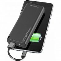 фото товару УМБ Cellularline FreePower Slim 10000 black (FREEPSLIM10000K)