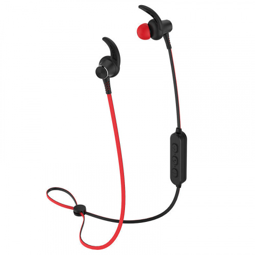 фото товара Навушники Langsdom (Bluetooth) BS88, magnetic, black-red