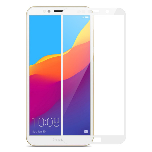 фото товару Захисне скло MakeFuture Honor 7A Full Cover (full glue) White