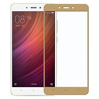 фото товару Защитное стекло Florence Xiaomi Redmi 4A Full Cover Gold