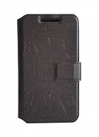 фото товару Чехол-книжка Florence универсальная Around the world 5' чёрный