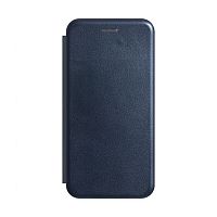 фото товару Чохол-книжка Premium Leather Case Samsung A01 (2020) A015F dark blue (тех.пак)