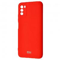 фото товару Накладка Silicone Case High Copy Xiaomi Poco M3 Red