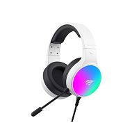 фото товара Навушники HAVIT HV-H2043U Plug USB 7.1 GAMING White, with mic