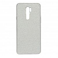фото товару Накладка Fabric Shine Xiaomi Redmi Note 8 Pro silver (тех.пак)
