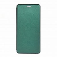 фото товару Чохол-книжка Premium Leather Case Xiaomi Redmi Note 8 (2019) midnight green (тех.пак)