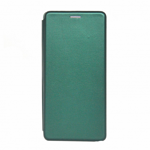 фото товару Чохол-книжка Premium Leather Case Xiaomi Redmi Note 8 (2019) midnight green (тех.пак)