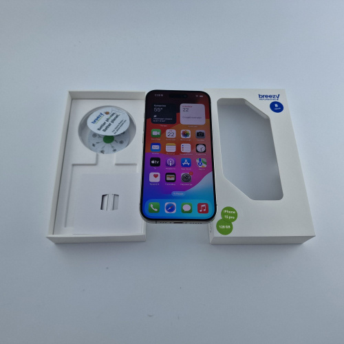 фото товару Apple iPhone 15 Pro 128 GB Natural Titanium
