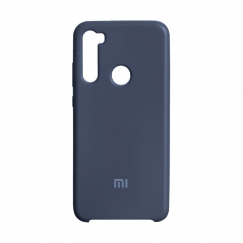 фото товару Накладка Silicone Case High Copy Xiaomi Redmi Note 8T (2019) Midnight Blue