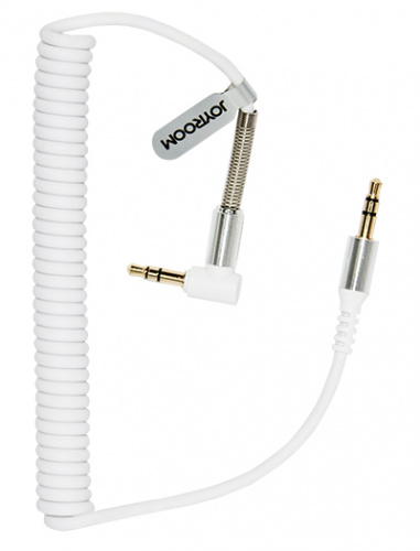 фото товару Кабель JoyRoom S602 Mini Jack 3,5 мм White 1,5м