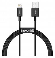 фото товару Дата кабель BASEUS Superior Series CALYS-A01 Lightning 1m 2.4A Black