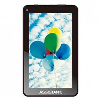 фото товара Планшет Assistant AP-719 Green 7", Dual Core, 1.0Ghz,512Mb/4Gb, 802.11 b/g, 0.3MP/ Android 4.2,