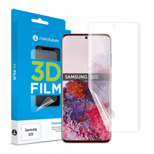 фото товару Захисна плівка MakeFuture Samsung S20 (G988F) 3D Black