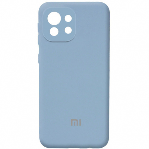 фото товару Накладка Silicone Case High Copy Xiaomi Mi 11 Lite Lilac