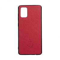 фото товару Накладка Leather Magnet Case Samsung A71 (2019) A715F Red