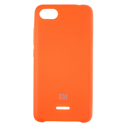 фото товару Накладка Silicone Case High Copy Xiaomi Redmi 6A Orange